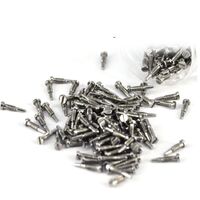 Винт направляющий для флекса, шляпка 1.8/2.0 мм, Ø1-1.4 мм, длина 5.8-7.5 мм, серый, 1 упаковка = 100 штук