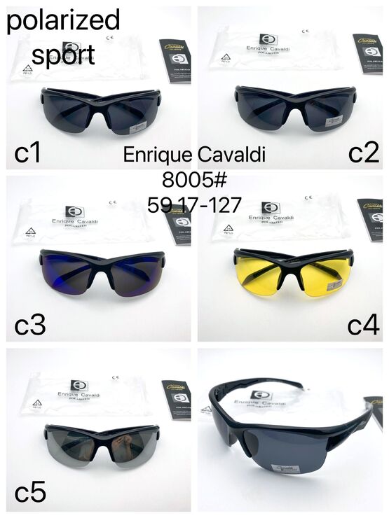 Polarized sport sunglasses Enrique Cavaldi EC8005