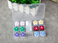 Мининабор с контейнерами для хранения контактных линз B5007SixNet, 6шт