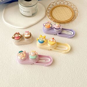 Mini soft contact lens kit retractable W-CT27饼糖女孩