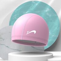 Шапочка для плавания поливинилхлоридная водонепроницаемая взрослая 贵人鸟PU泳帽-YU