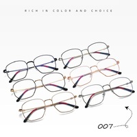 Металлические очки с защитой от синего света Blue Block F007