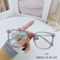 Hybrid frame, metal + TR90, with Blue Block coating SANTA M8045