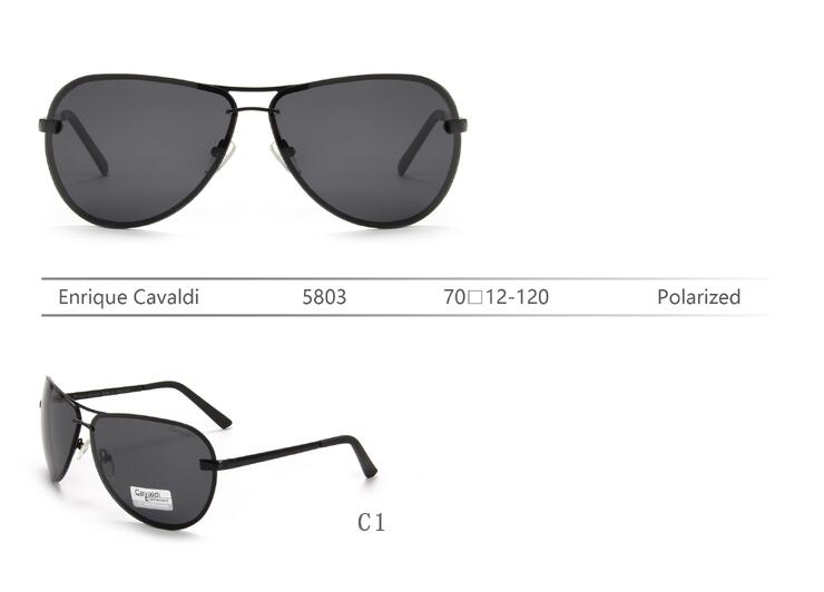 Polarized metal sunglasses Enrique Cavaldi EC5803