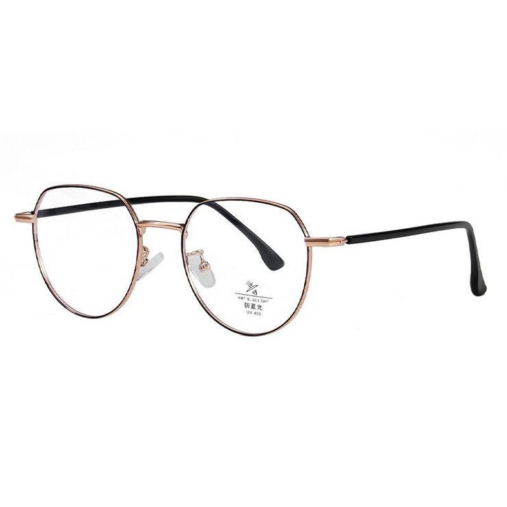 Оправа металлическая с линзами Blue Ray Cut MAMO 8703