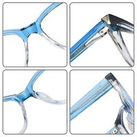 TR90 plastic frame or glasses with blue light protection, with spring hinges FA87239