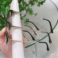 Оправа полуободковая комбинированная (металл + TR90) с линзами Blue Ray Cut MAMO H17013