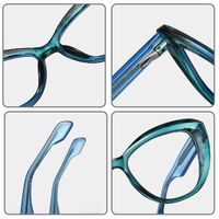 TR90 plastic frame or glasses with blue light protection, with spring hinges FA87295