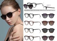 Оправа для очков пластиковая TR90+CP с защитой от синего света, с флексом + поляризационная солнцезащитная насадка (клипон) Leke LK8833