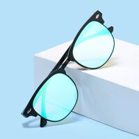 Очки пластиковые с защитой от синего света Blue Block для дальтоников, с футляром KY3016-2吊丝色盲