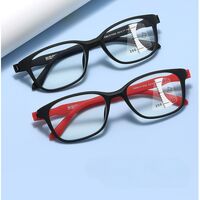 Plastic TR90 screwless glasses for reading multi-focus, with Blue ray cut protection, diopters from 0.00 to +4.00, RMC=62-64, KY005多焦点