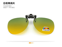 Насадка солнцезащитная для очков в футляре фотохромные и Polarized HM34