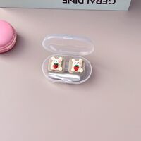 Mini soft contact lens XY-136翻盖小熊