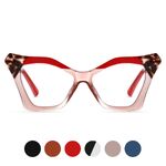 TR90 plastic frame or glasses with blue light protection, with spring hinges FA87291