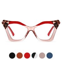 TR90 plastic frame or glasses with blue light protection, with spring hinges FA87291