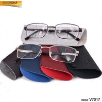 Eyeglasses for men on metal frames with case Vizzini V7017 (CHEHOL BIG-NS) dioptries to +5.00 and -8,00