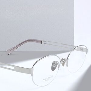 Оправа полуободковая сверхлёгкая титановая MAMO PT08287
