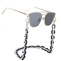 Акриловая нескользящая цепочка, толстая вогнутая, для очков и масок GL287-1