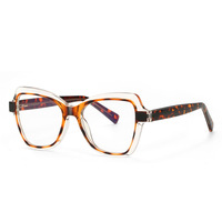 Plastic TR90 frames for glasses with Blue Ray Cut protection and flex hinges FOCUS FCS2217