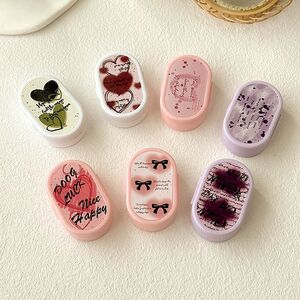 Mini soft contact lens kit JH880爱心蝴蝶结