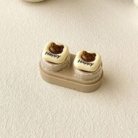 Mini soft contact lens kit retractable W-CT18圆方花包卡通