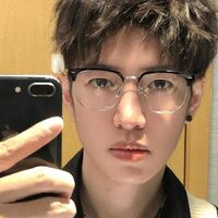 Очки пластиковыеTR90 KY2204 с футляром, защитой Blue ray cut