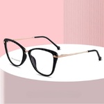 TR90 plastic frame or glasses with blue light protection, with spring hinges FA87123