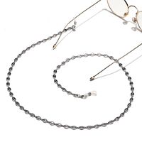 Stainless steel metal non-slip chain, pig nose, for glasses and masks GS055