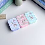 Soft contact lens XY5052莲花熊兔女孩