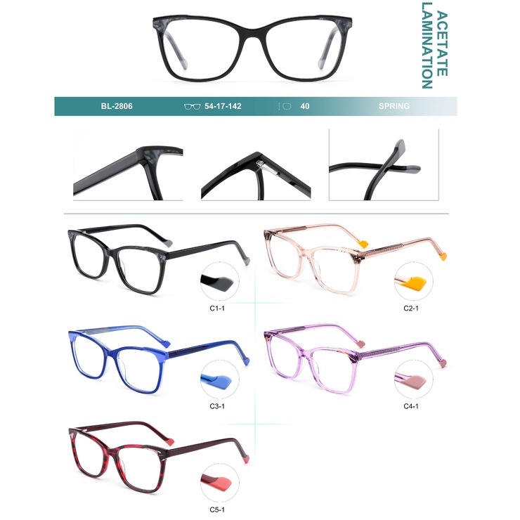 Оправа пластиковая из материала ацетат коллекция Big City BL-2806