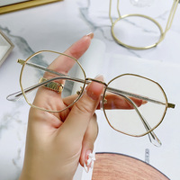 Металлические очки с защитой от синего света Blue Block F22803