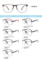 Металлическая оправа с дужками из материала TR-90 HC06-12