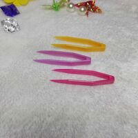 Tweezers, length 6 cm, for working with contact lenses, assorted colors QZ-1-3, order from 1000 pieces