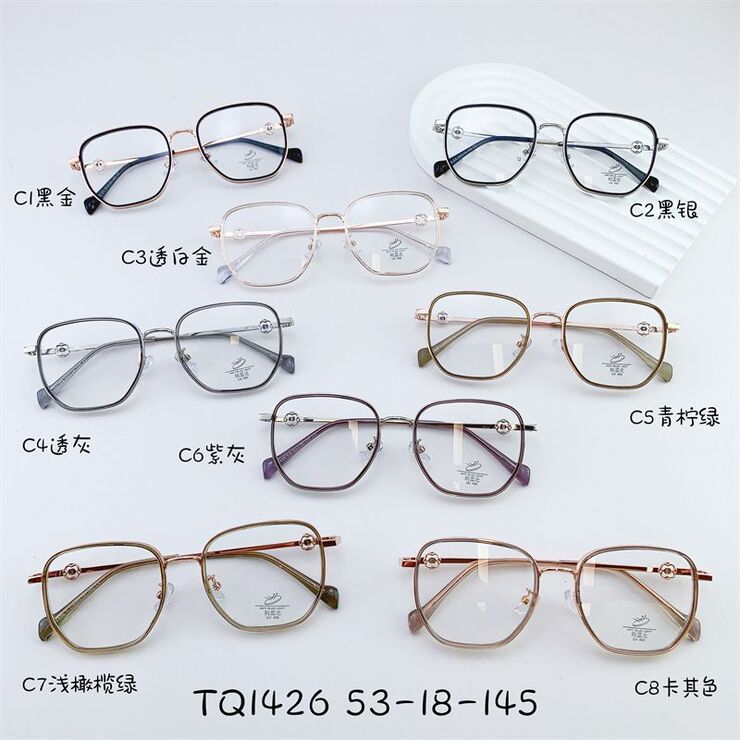 Hybrid frame, metal +tr90, with Blue Block protection SANTA TQ1426