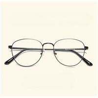 Очки металлические с защитой от синего света 9635-GT