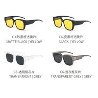 Polarized plastic TR90 sunglasses with UV400 protection 821-GT