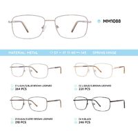 Metal men's frame for glasses MM1088