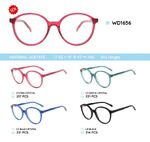 Plastic acetate eyeglasses frame with spring hinges WD1656
