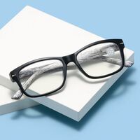 Plastic glasses for reading, with Blue ray cut protection, diopters from +1.00 to +4.00, RMC=62-64, KY777