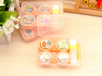 Mini set with contact lens cases ZZ001Owl, 2pcs