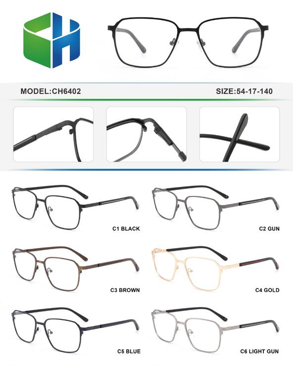 Оправа металлическая с флексом CH6402-DA