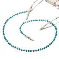 Glasses chain with hollow big hearts GL1196