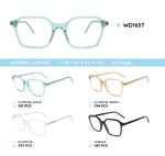 Plastic acetate eyeglasses frame WD1637