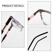 TR90 plastic frame or glasses with blue light protection, with spring hinges FA87178