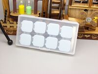 Soft contact lens kit with 4 containers XF144按压四副装