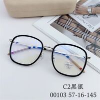 Hybrid frame, metal + TR90, with Blue Block coating SANTA 00103