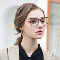 Оправа для очков пластиковая TR90 с защитой от синего света, с флексом FA87018