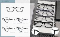 Combined plastic acetate + metal frame for men, with spring hinges Big City MG6852A