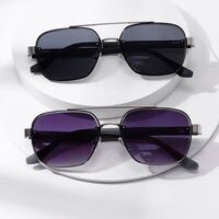 Пластиковые + металл солнцезащитные очки в стиле ретро Elit ZTT041-EL