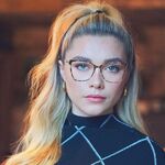 TR90 plastic frame or glasses with blue light protection, with spring hinges FA87082